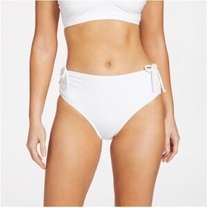 Calia Ruched Side Bottom Pure White, XXL